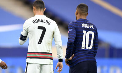 Kylian Mbappe and Cristiano Ronaldo