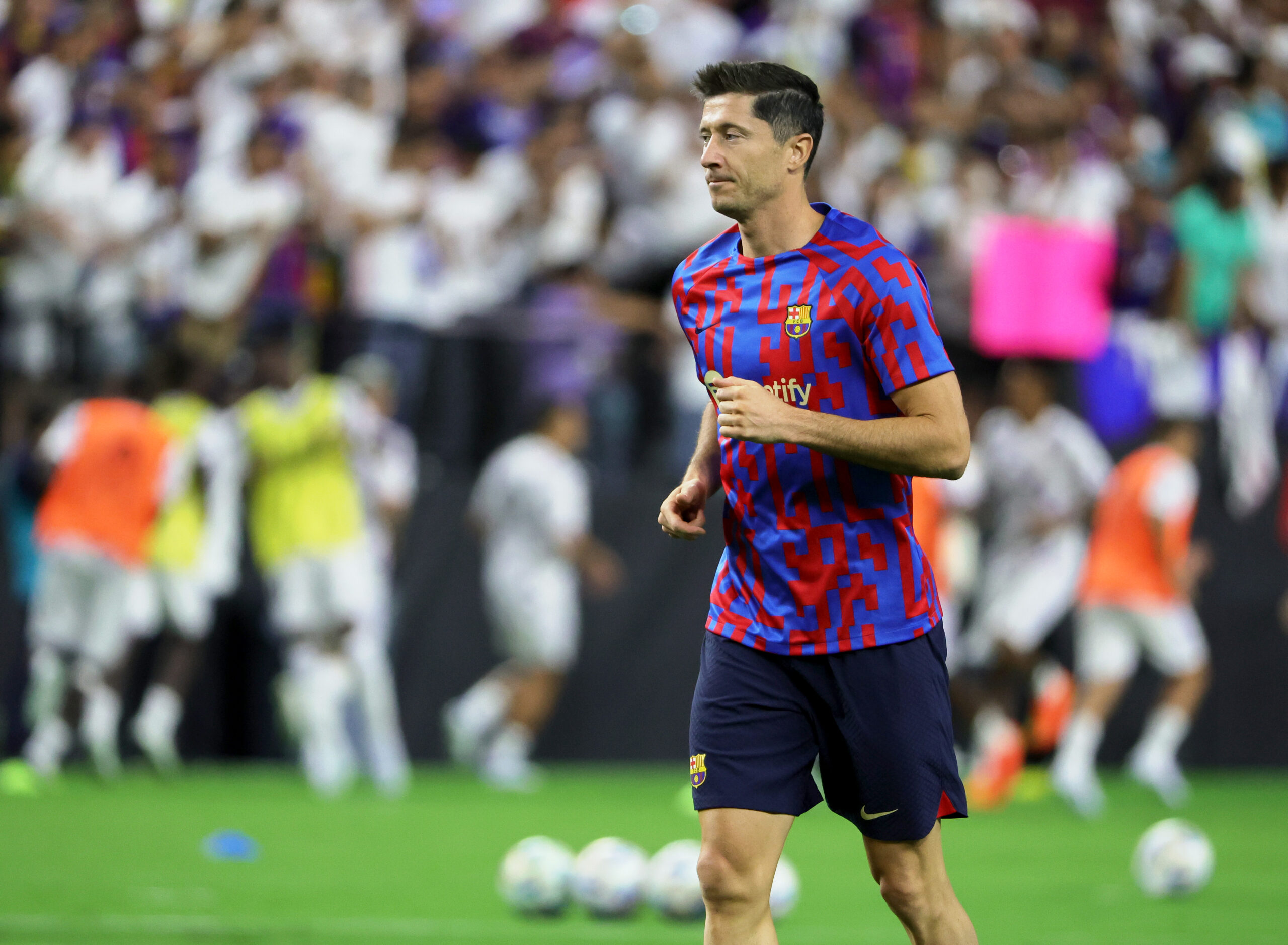Lewandowski, Pictured Here, Has Been Linked With Chicago Fire and Inter Miami