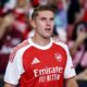 Viktor Gyokeres pictured playing for Arsenal