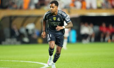 Rodrygo Playing for Real Madrid