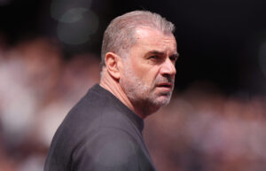 Ange Postecoglou pictured during his time as Tottenham manager