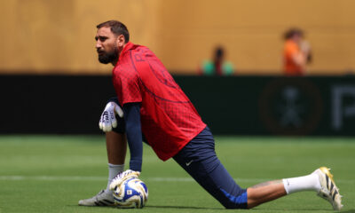 Gianluigi Donnarumma pictured at the 2025 FIFA Club World Cup with PSG