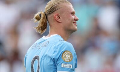 Manchester City striker Erling Haaland