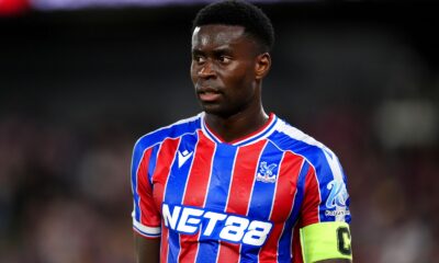 Marc Guehi captaining Crystal Palace