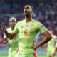 Mikel Merino pictured celebrating after scoring a perfect hat-trick for Spain in a 6-0 win over Turkey in September 2025