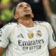 England right-back Trent Alexander-Arnold pictured looking disappointed after suffering a hamstring injury on his Champions League debut for Real Madrid