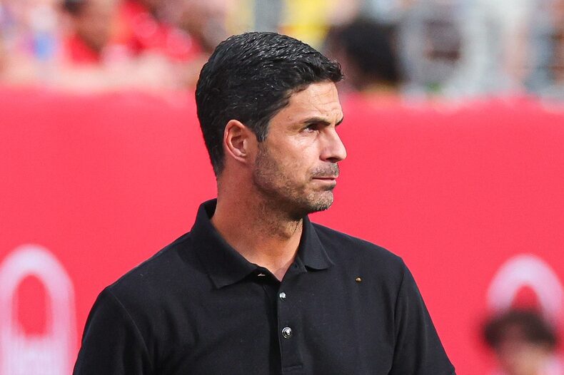 Arsenal manager Mikel Arteta