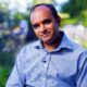 Vinai Venkatesham pictured during an interview with Tottenham Hotspur's media team in September 2025