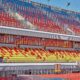 Daugava Stadium in Riga, Latvia