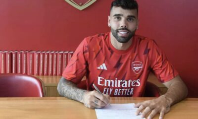 David Raya signs Arsenal contract in 2024