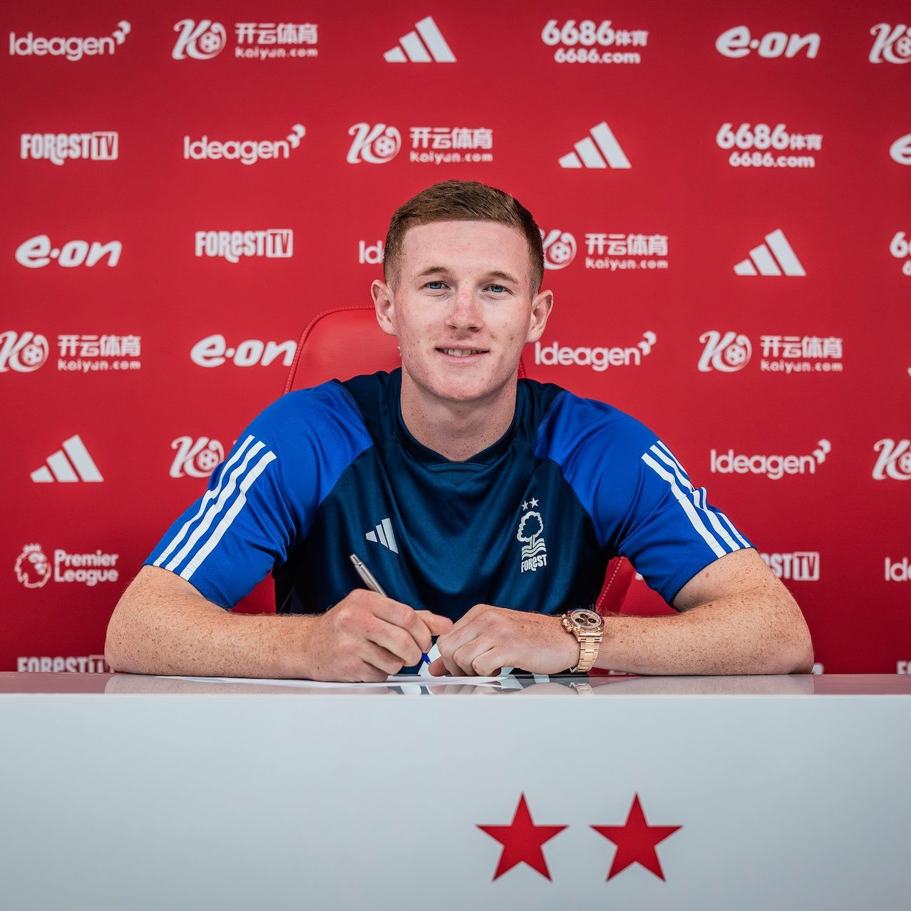 Elliot Anderson signing for Nottingham Forest