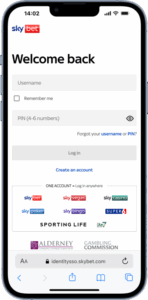 Sky Bet App Registration