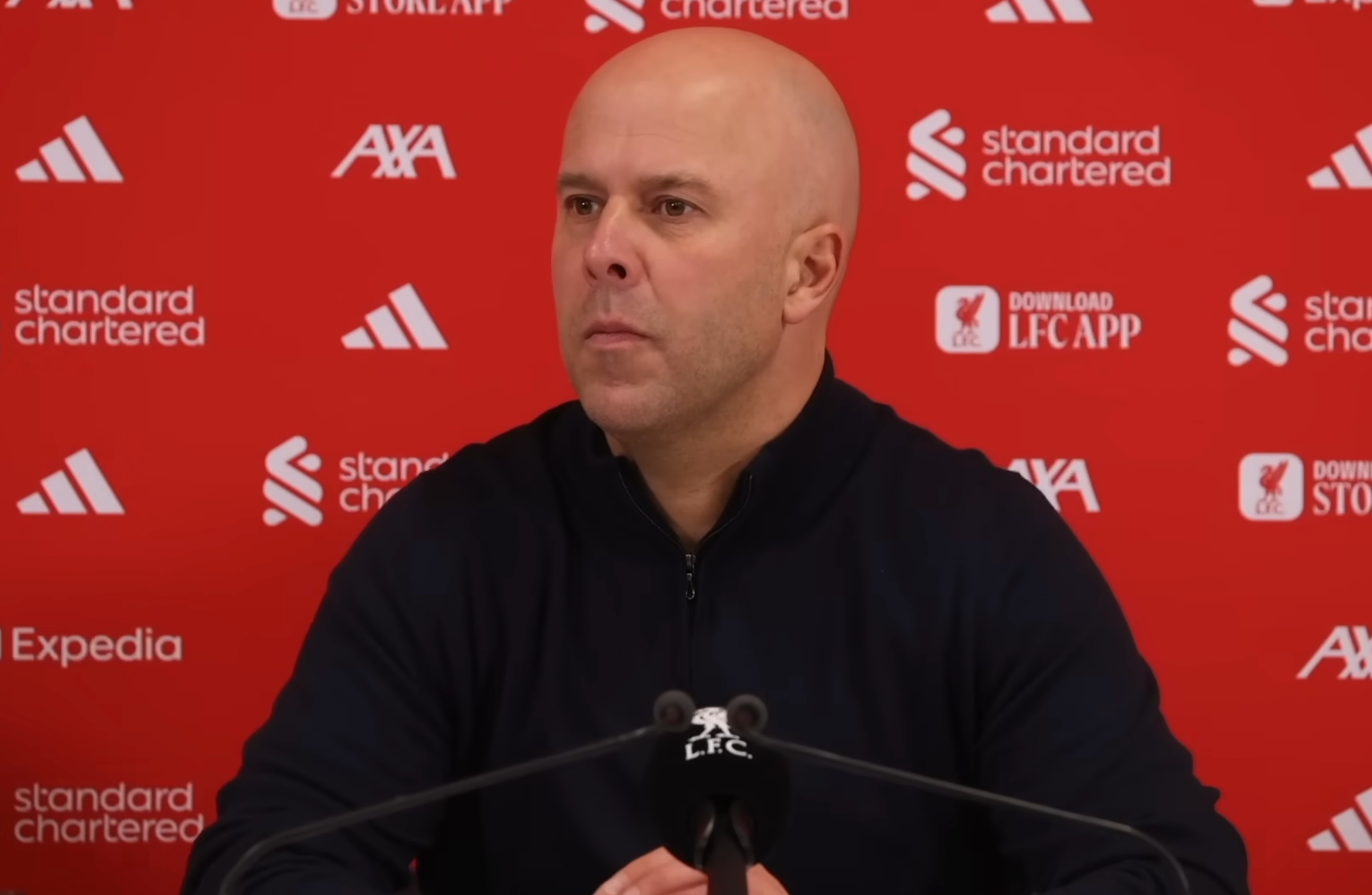 Liverpool manager Arne Slot injury latest