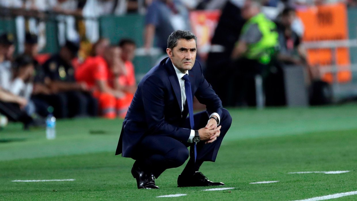 Athletic Bilbao Coach Ernesto Valverde