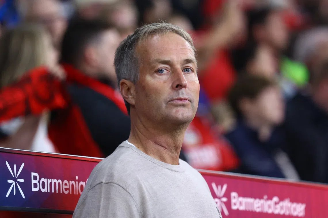 Bayer Leverkusen Manager Kasper Hjulmand