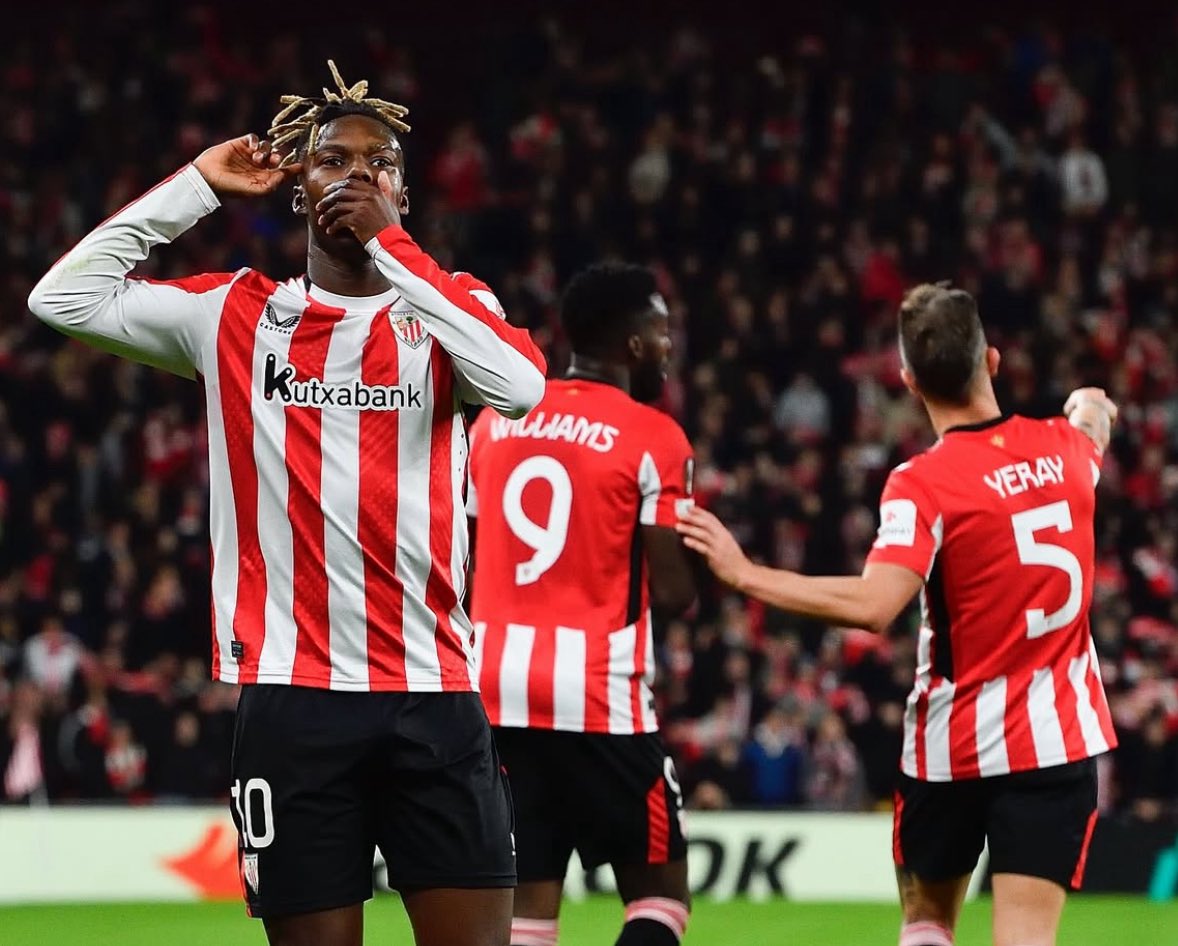 Nico Williams, Pictured Here, Is Linked With Liverpool