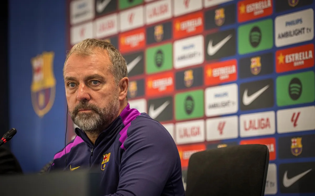 Barcelona Coach Hansi Flick